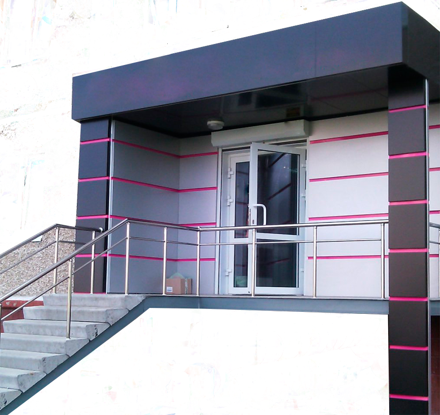 Входная группа нежилого помещения в г Елец